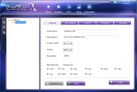 SiteMap X screenshot