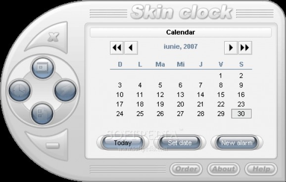 Skin Clock screenshot