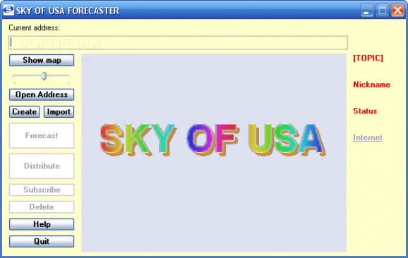 Sky Of USA Weather Forecaster screenshot