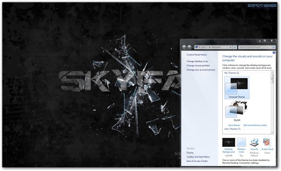 Skyfall Theme screenshot
