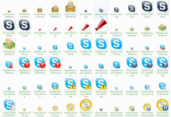 Skype Icons screenshot
