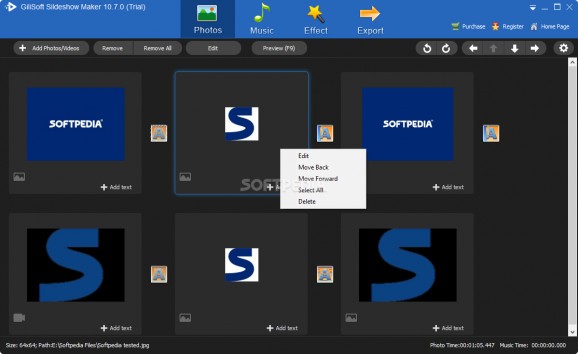 GiliSoft Slideshow Maker screenshot