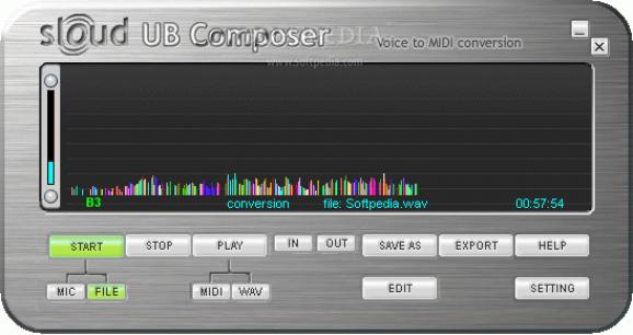 Sloud UB Composer screenshot
