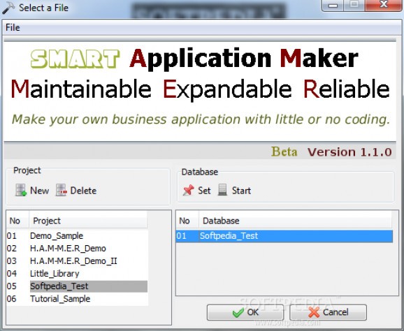 Smart Application Maker screenshot