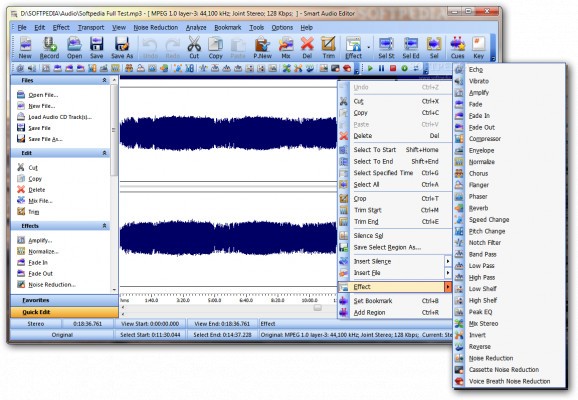 Smart Audio Editor screenshot