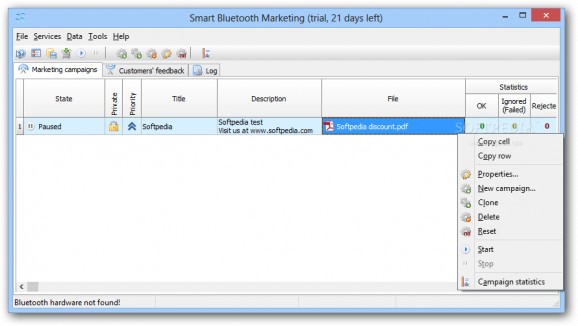 Smart Bluetooth Marketing screenshot