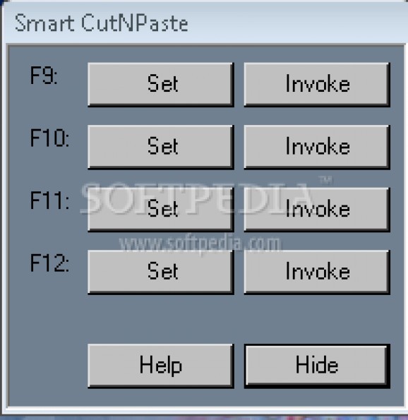 Smart CutNPaste screenshot