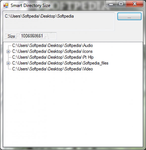 Smart Directory Size screenshot