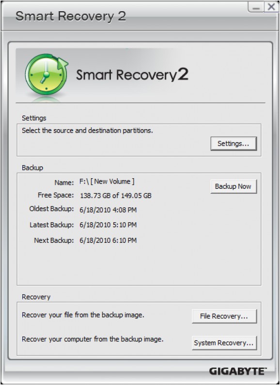 Smart Recovery 2 screenshot