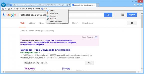 Smart Suggestor for Internet Explorer screenshot