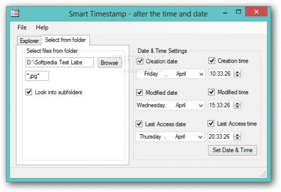 Smart Timestamp Portable screenshot