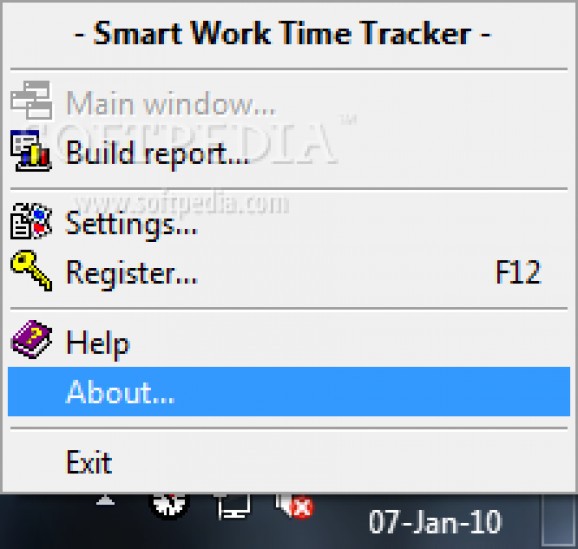 Smart WorkTime Tracker Pro screenshot