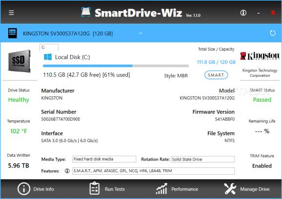 SmartDrive-Wiz screenshot