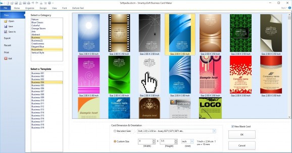 SmartsysSoft Business Card Maker screenshot