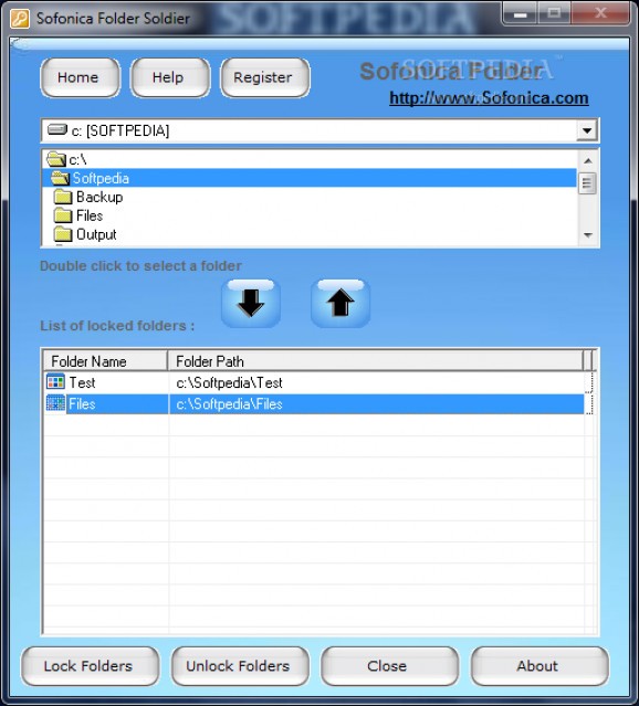 Sofonica Folder Soldier (formerly Sofonica Folder Lock) screenshot