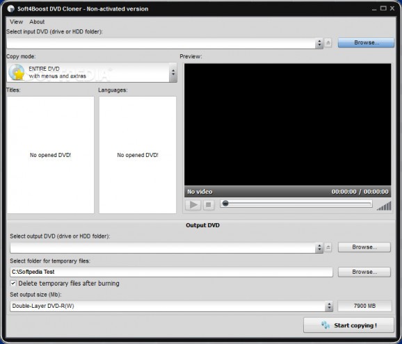 Soft4Boost DVD Cloner screenshot