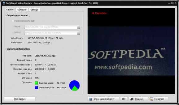 Soft4Boost Video Capture screenshot