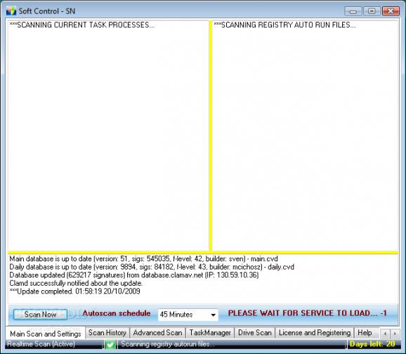 SoftControl AntiVirus screenshot