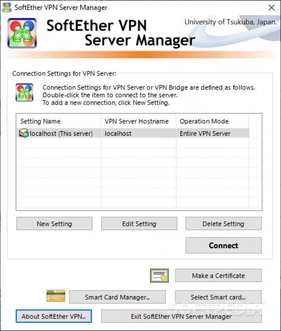 SoftEther VPN screenshot