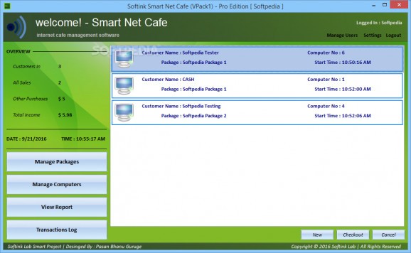 Softink Smart Net Cafe screenshot