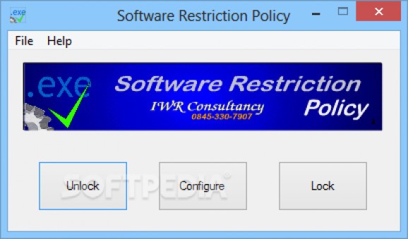 Software Policy screenshot