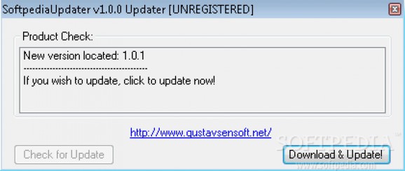 SoftwareUpdater screenshot