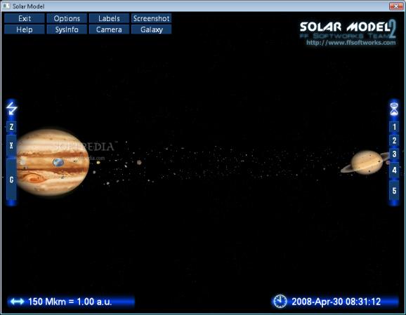 Solar Model screenshot
