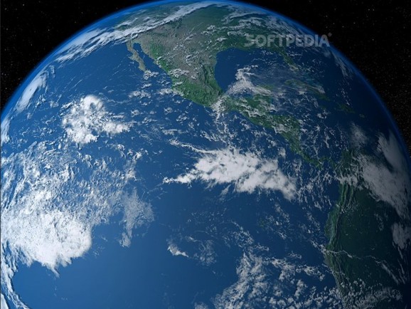 Solar System - Earth 3D Screensaver screenshot