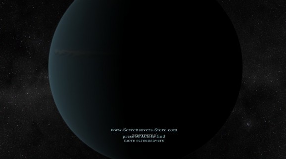 Solar System - Uranus 3D Screensaver screenshot