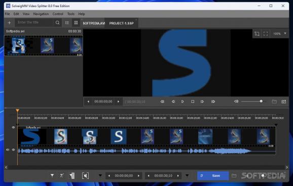 SolveigMM Video Splitter Free Edition screenshot