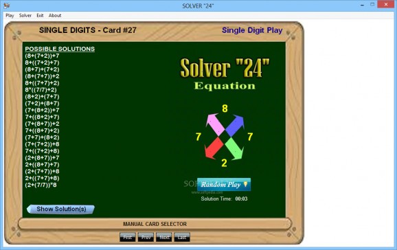Solver "24" screenshot
