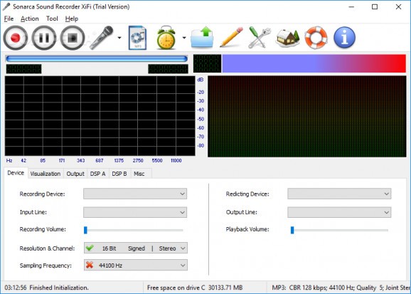 Sonarca Sound Recorder XiFi screenshot