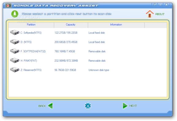 Sondle Data Recovery Assist screenshot