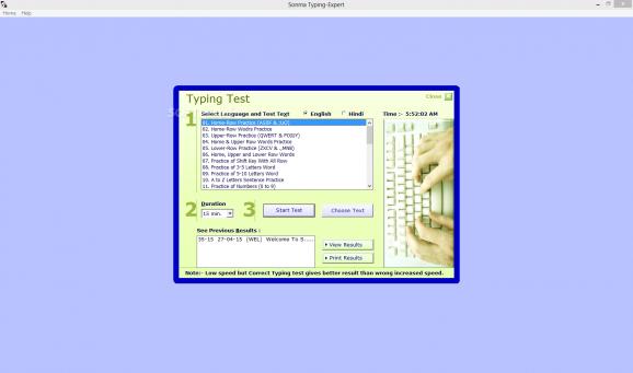 Sonma Typing-Expert screenshot