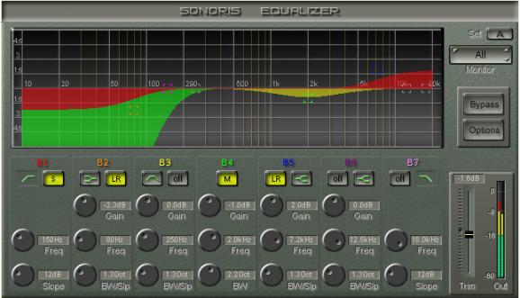 Sonoris Equalizer screenshot