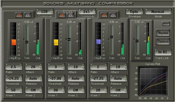 Sonoris Multiband Compressor screenshot