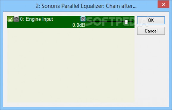Sonoris Parallel Equalizer screenshot