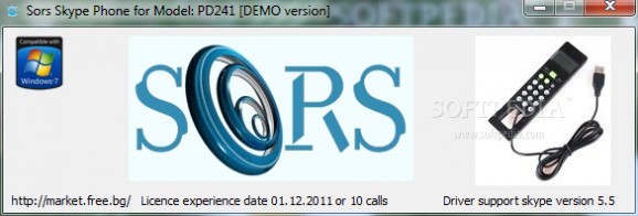 Sors Skype Phone for Model: PD241 screenshot