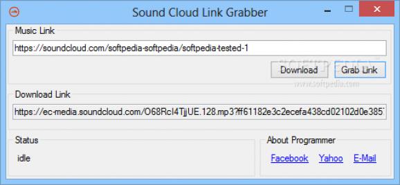 Sound Cloud Link Grabber screenshot