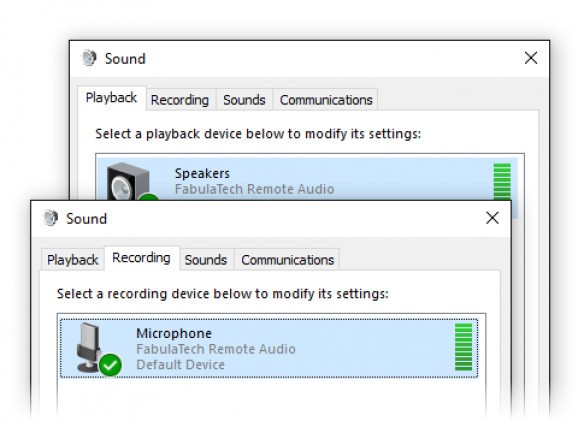 Sound for Remote Desktop screenshot