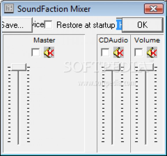 SoundFaction Mixer screenshot
