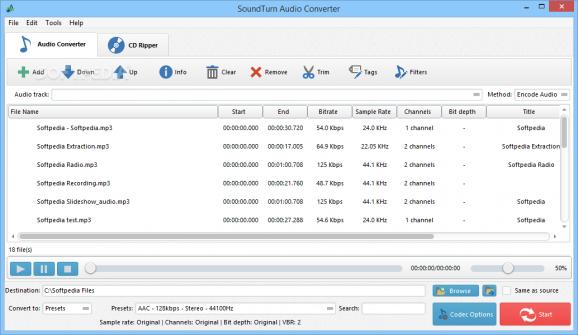 SoundTurn Audio Converter screenshot
