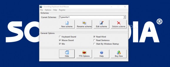 Sounding Keyboard and Mouse screenshot