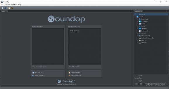 Soundop screenshot