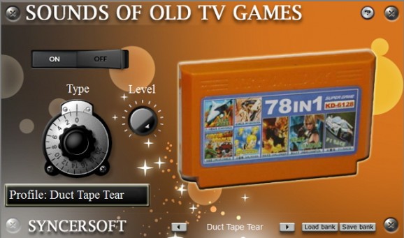 Sounds of old TV games VSTi screenshot