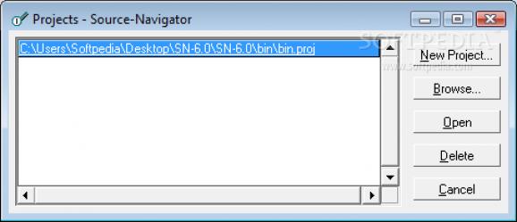 Source Navigator screenshot