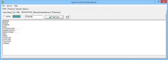 Spam Control screenshot