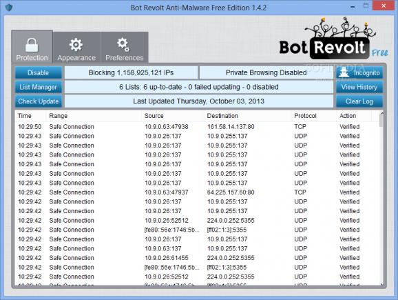 Bot Revolt Anti-Malware Free Edition (formerly BotRevolt) screenshot