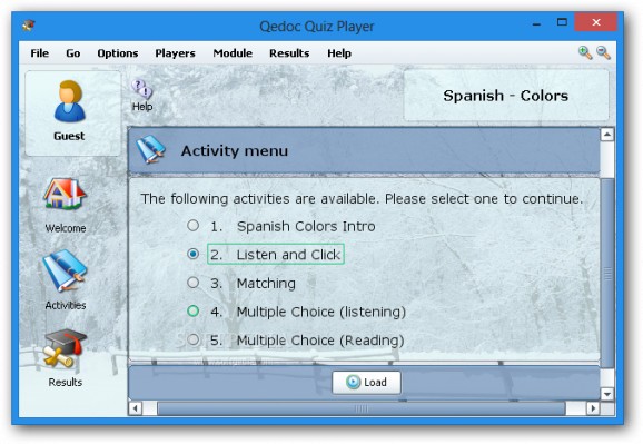 Spanish - Colors screenshot