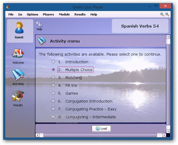 Spanish Verbs 54 screenshot